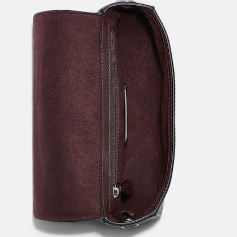 COACH Gemma Crossbody In Colorblock With Apple Buckle FOREST MIDNIGHT NAVY COLOR - Picture 12 of 16